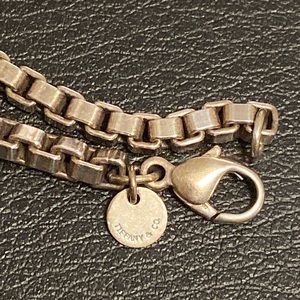Authentic Tiffany & Co. Box Link Bracelet